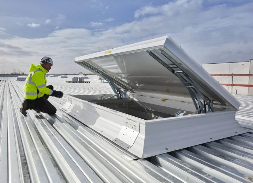 Skylux Montage lichtkoepel 129